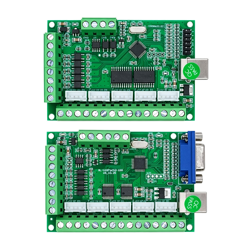 5 Axis Cnc Breakout Board Interface Mach3 - 1 set Scheda Driver Motore CNC