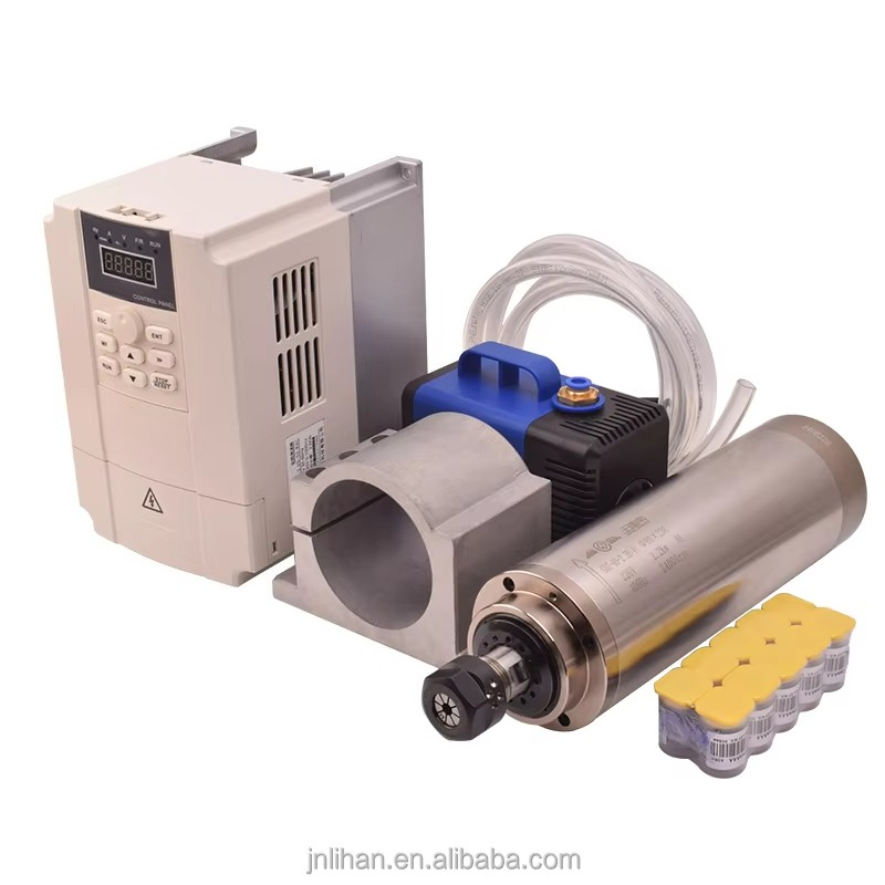 2.2KW 220V Raffreddato ad Acqu - 2.2Kw Water Cooled Spindle Kit Vfd recensione e prezzo