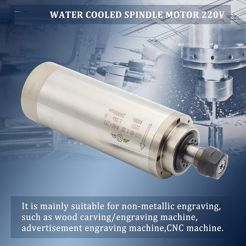 2.2KW 1.5KW Motore Mandrino CN - Er20 Collet Chuck Spindle Motor 220V recensione e prezzo