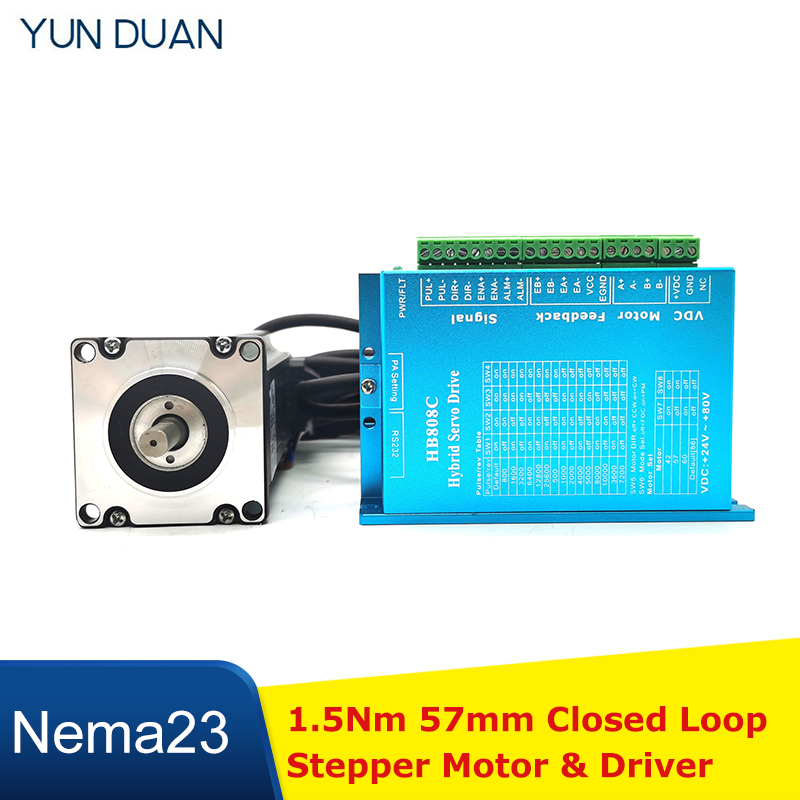 Driver motore passo-passo ad a - Nema 23 Closed Loop Stepper Motor Driver Kit recensione e prezzo